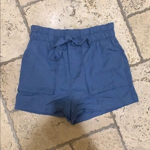 Blue shorts